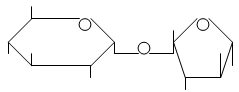 molécule de saccharose