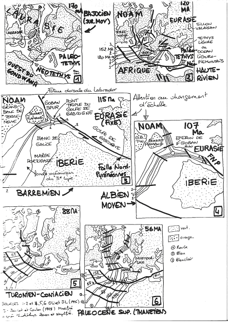 Ouverture de l'océan atlantique